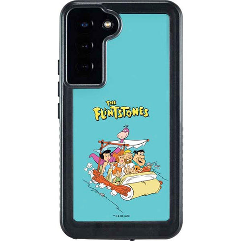 The Flintstones and Rubbles Galaxy S24 Plus Waterproof Case